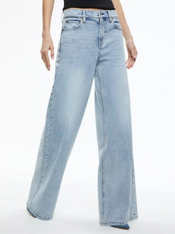 TRISH MID RISE BAGGY JEAN